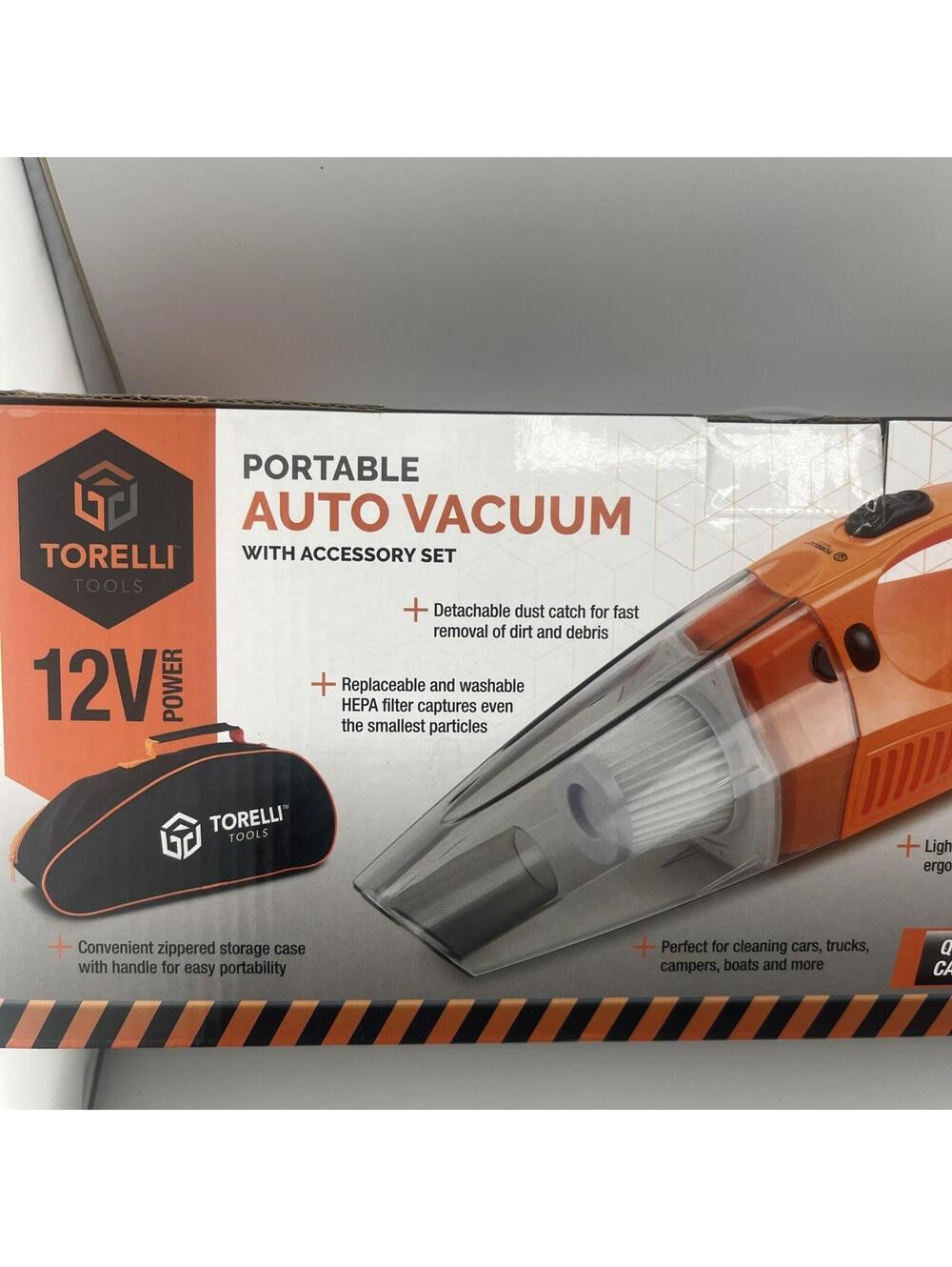 Torelli Tools 12V Portable Auto Vacuum Cleaner New In Box Car Detailing - Picture 5 of 5